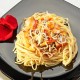 Spaghetti with seafood