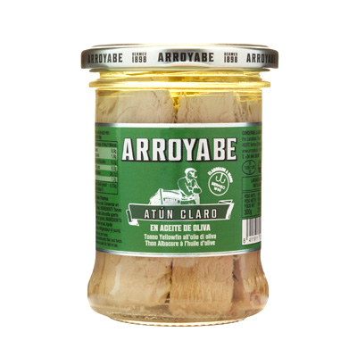 Arroyabe Tuna in olive oil jar