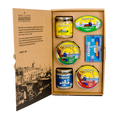 Saveurs de la mer cantabrique coffret cadeau
